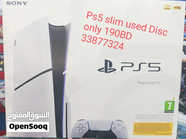 playstation 5 slim disc used