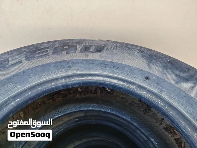 للبيع إطارات موديل 2021 مقاس 15/70/255
