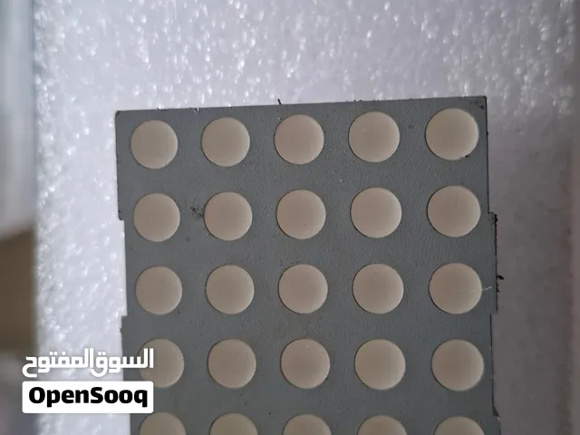 شاشة LED Dot matrix..... لمشاريع الطلاب 3 ألوان مصفوفة4X4 .... أو 5x7 لونين .... أو 8x8 أحمر
