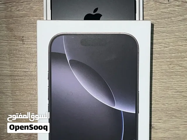 ايفون 16pro بحالة الوكاله 1TB م مبطل وبدون خدوش ابداً