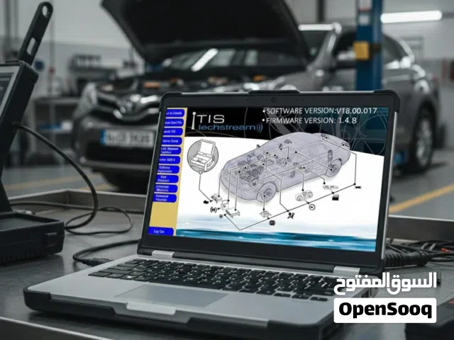 يتوفر لدينا وصلة Techstream_wifi_USB امكانية برمجة كافة موديلات TOYOTA&LEXUS 12V+24V