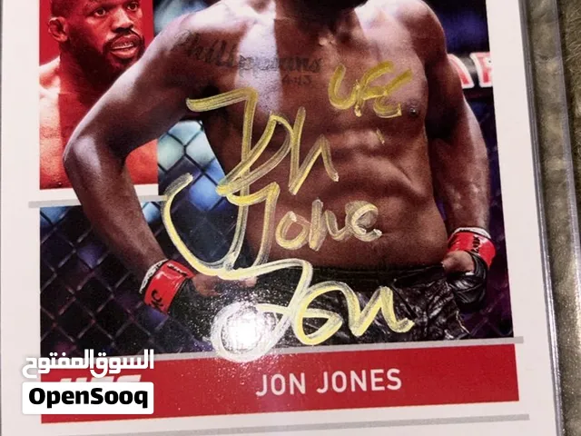 Jon jones card signed at rfc event 003