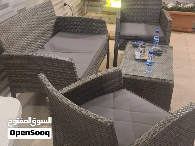 جلسة خارجية+نافورة