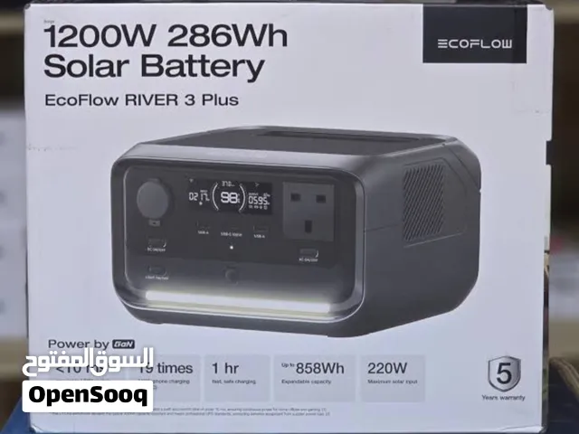 للبيع: محطة طاقة EcoFlow RIVER 3 Plus (جديدة - مفتوحة للتجربة فقط)