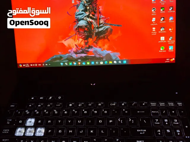 للبيع جهاز لابتوب ASUS TUF Dash