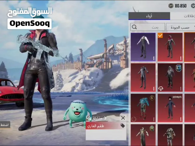 Pubg Accounts and Characters for Sale in Saada
