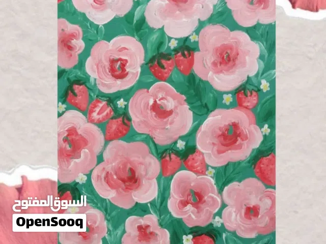 لوحة جدارية مرسومه على كانفوس ذات طابع جميل يمكن تعليقه على جدار المنزل او المكتب ليضيف لمسة جميلة