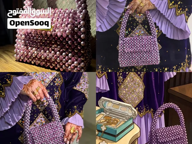 شنط خرز صناعه يدويه