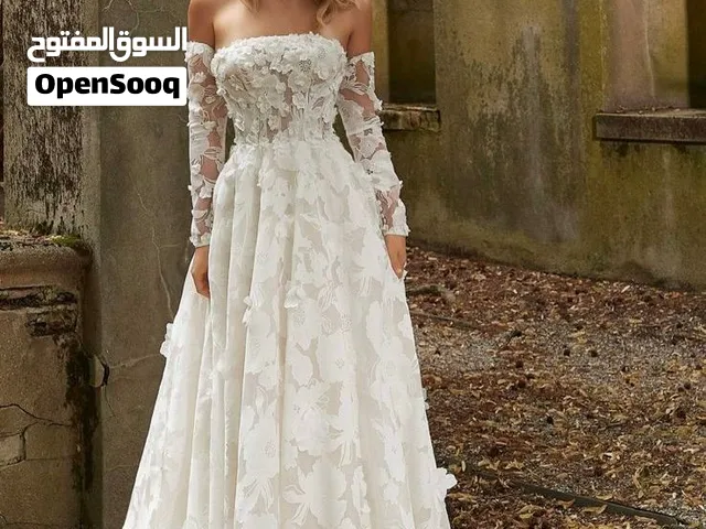 فستان زفاف من MORILEE واسع مقاس 10