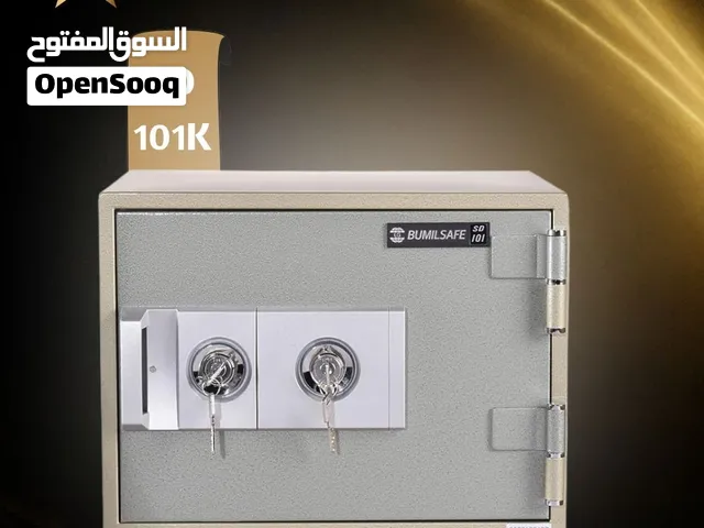 خزنة حديدية مدمجة بقفلين كالون ومفاتيح غير قابلة للنسخ – حماية آمنة وعملية لمستنداتك