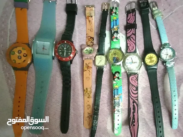 مجموعه نادرة من ساعات بناتي