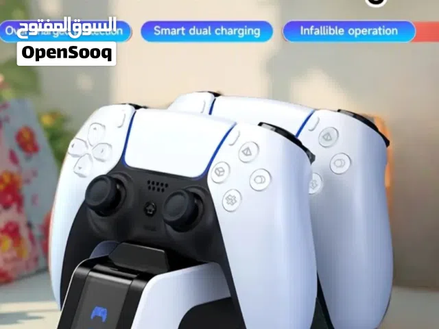 شاحن ps5 للجهازين ممتاز جدا و شحن سريع
