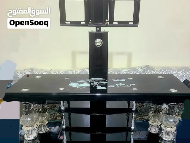 مكتبة وقاعدة شاشة شبه جديد