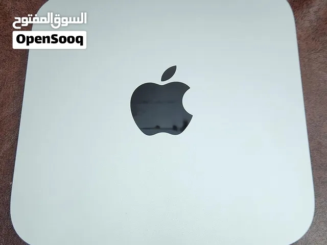 يوجد لدينا Mac Mini /core i5 /500GB ssd/8ram/ متوفر لون فضي