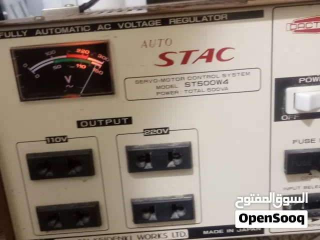 منظم جهد تيار متردد أوتوماتيكي بالكامل القدرة: 500 فولت-أمبير (إجمالي) شركة Nippon Keidenki Works ال
