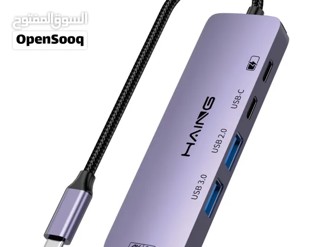 محول HAING HI-3031-THU USB-C Hub 5 في 1 HDMI 4K USB 3.0 PD