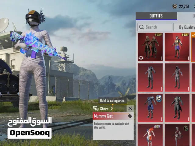 لعشاق PUBG MOBILE حسابين اثنين ببجي مرتبين للبيع بسعر عرررررططهههه