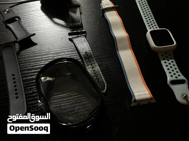 Apple Watch Series 7. 45mm - GPS Cellular) مع مجموعة أساور وإكسسوارات متنوعة