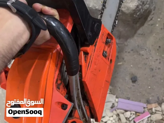 منشار شجر جنزيري بنزين استعمال بسيط  بلطه عدد 2 لتقطيع الشجر