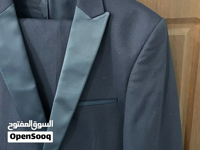 Full Suit Navy Blue by Jakamen Elegant Made in Turkey Size 52-54 Worn Once Costed Around KWD 120