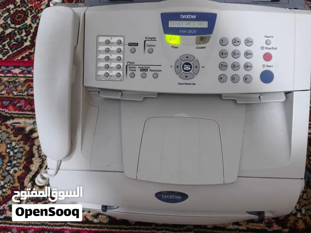 جهاز فاكس وطابعة ليزر جديده مش مستخدم