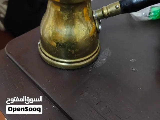للبيع.. ركوة قهوة نحاسية أصلية تراثية (صنع مصر) - جديدة تماماً ولم تستخدم نهائياً