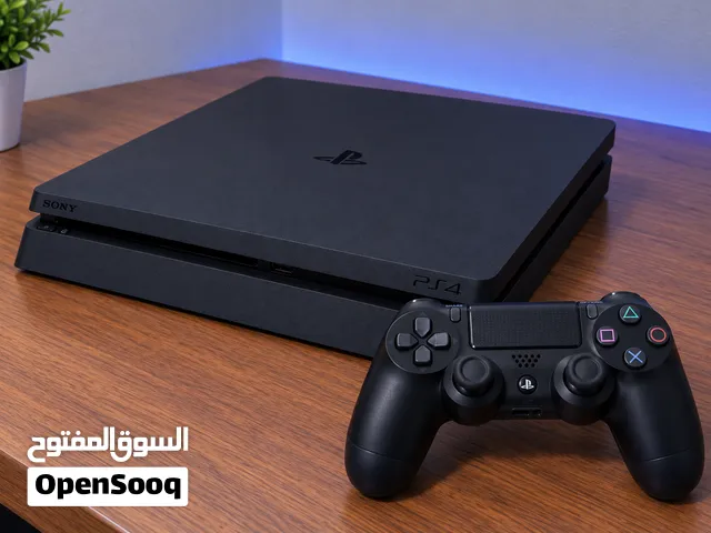 ps4 سلم بحالة جيدا جدا+يد تحكم وحدة