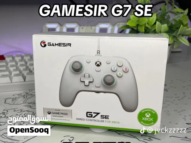 جوستك كيم سير  لل Xbox والـ PC! السلكية GameSir G7 SE باللون الأبيض جديده لوك مع كيم باص شهر مجاني