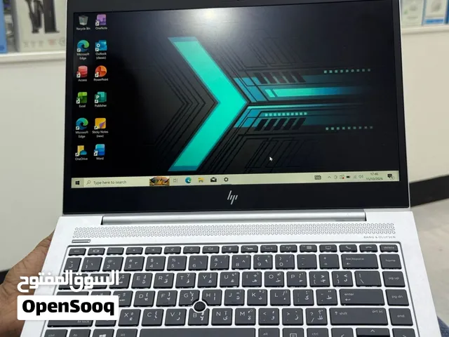 للبيع لابتوب اتش بي HP EliteBook 840 G5 كور i7 الجيل الثامن رام 8 / 256 جيجا