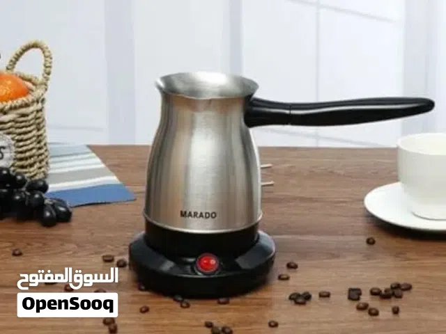 ماكينة تحضير القهوة التركية من الستانلس ستيل عالي الجودة من مارادو، وعاء قهوة كهربائي 500 مل