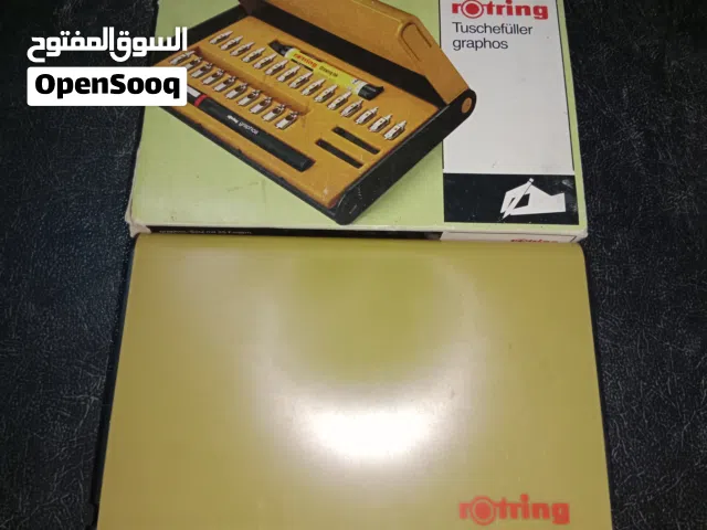 مجموعة أقلام تحبير روترينج جرافوس. مجموعة أقلامROTRING GRAPHOS  25 price 12000 LE