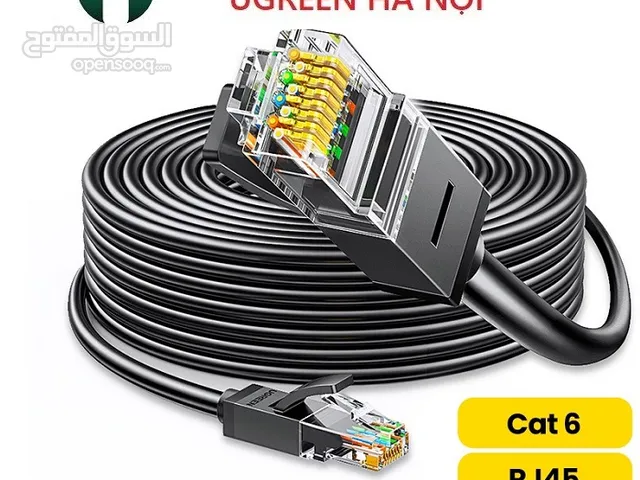 اسلاك نت UGREEN Cat 6 اصلي متوفر جميع اطول