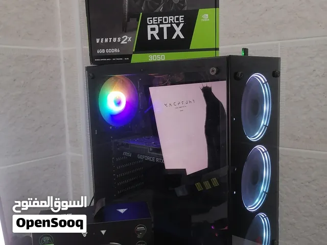 تجمعية جيمنج نظيفة جداً RTX 3050 + هدية يد Fantech EOS Pro 2s (أو للبدل على Xbox Series S 1TB)