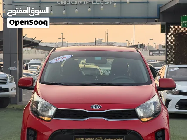 كيا بيكانتو خليجي موديل 2019 صبغ وكاله بدون حوادث اتنين مفتاح مالك اول من الوكاله