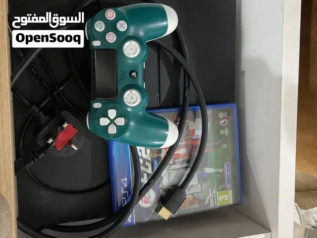 بلي ستيشن 4 استعمال شهر + فيفا 26 +أش دي أم آي + سعر ممتاز
