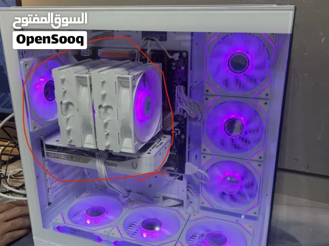 مبرد هوائي توين تور مع كرتونه وضمانه وجميع اغراضه