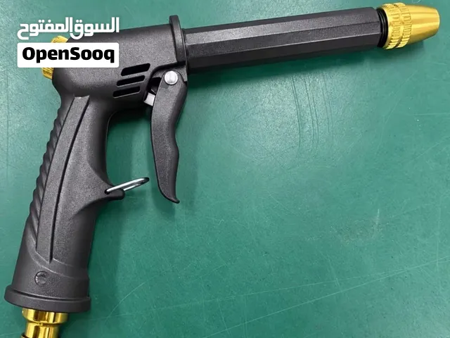 1 قطعة مسدس غسيل عالي الضغط قابل للتعديل، فوهة خرطوم ري الحدائق وغسيل السيارات