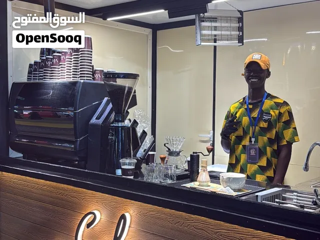 عربة كافيه للبيع