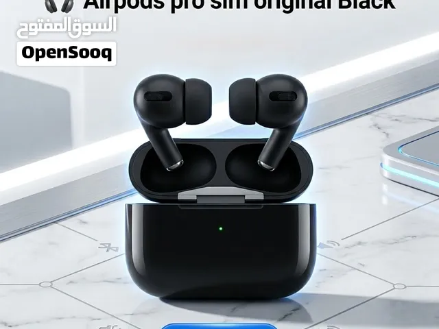 سماعة Airpods pro Black أحدث إصدار وضمان عام من بدأ الاستخدام يوجد خصم عند طلب اتنين سماعة