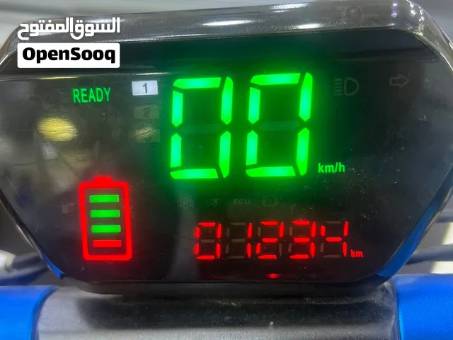 سكوتر كهربائي الرالي الوحش ، السرعة 70 ، التحمل 150 كيلو ، ماشي 1250 كيلو في العداد ، شاشه الكترونية
