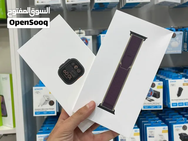 Apple watch ultra 4  New    ابو واتش الترا  4. جديد. لون الترند