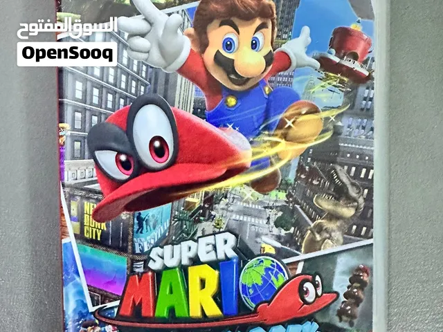 Super Mario Odyssey and with box