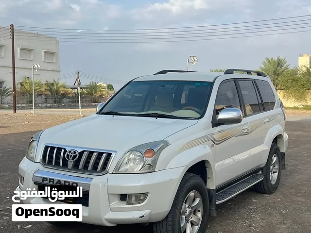 لاندكروزر برادوا 2008 نظييف 6 سلندر المكينة وجير وشاصي امورهن طيبة بدون اي حادث وافحص اي مكان