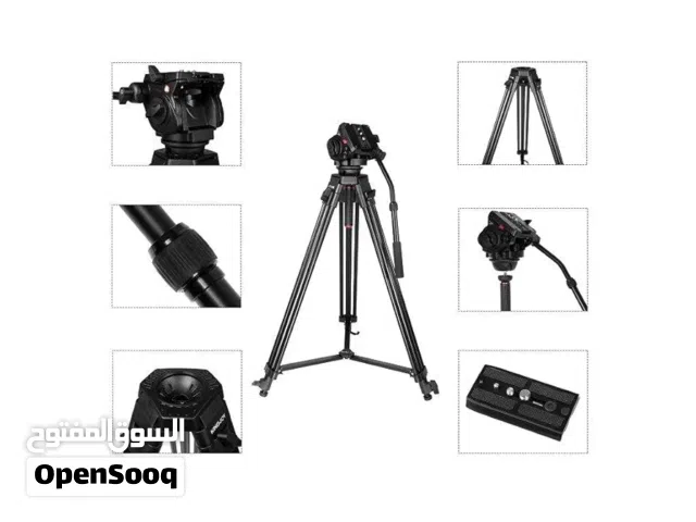 ستاند للكاميرات KingJoy VT-2100 مع رأس احترافي VT-3500 مناسب للتصوير الاحترافي تتوفر لدينا التوصيل