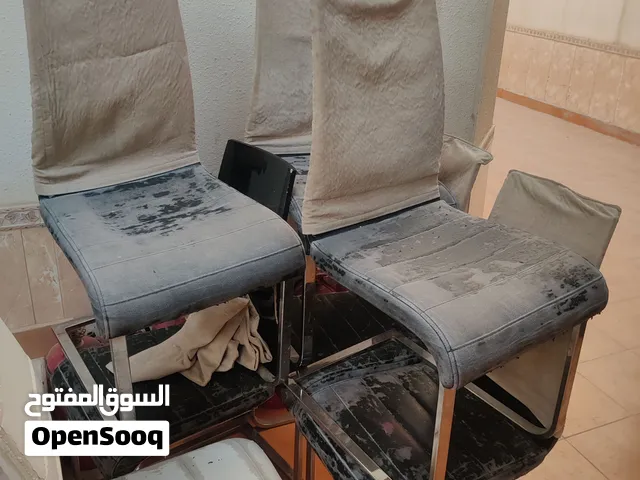 كراسي سفرة مستعمله