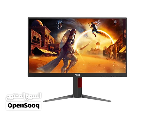 شاشة aoc 27 inch 180hz fhd بحالة ممتازة جدا