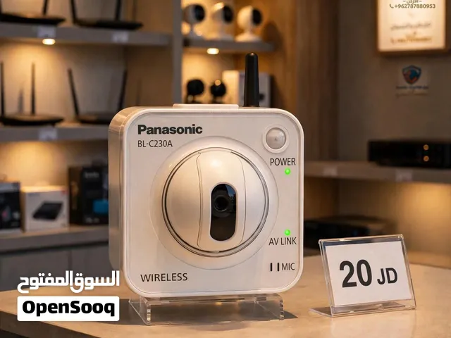 كاميرا Panasonic wireless متحركة في جميع الاتجهاهات