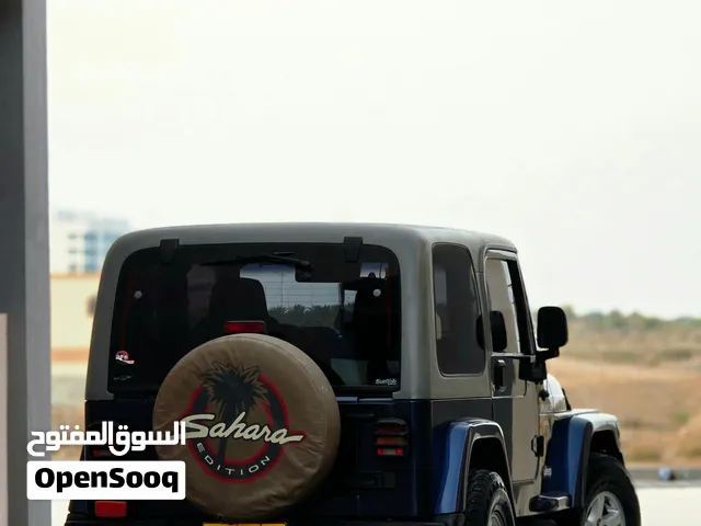 اسم المركبة : جيب رانجلر الفئة : TJ الموديل (الطراز) : 2005 عدد الاسطوانات : 6 سلندر نوع ناقل الحر