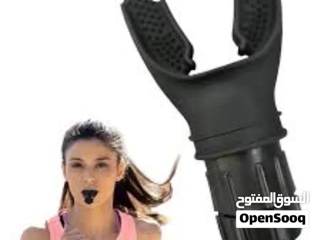 مدرب تحسين التنفس و  تمرين الرئة   مصمم لتقوية عضلات الجهاز التنفسي والقصبات الهوائيه اثناء الرياضه