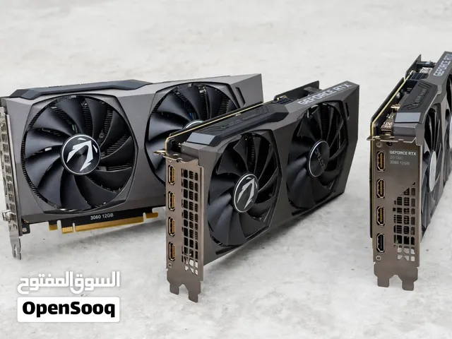 مطلوب كرت RTX3060 12قيقا مستعمل نظيف بسعر 1500